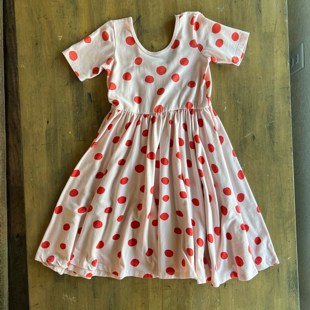 Blush Dot Ballet Dress